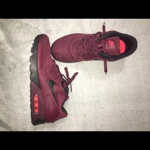 Maroon Nike Air Max